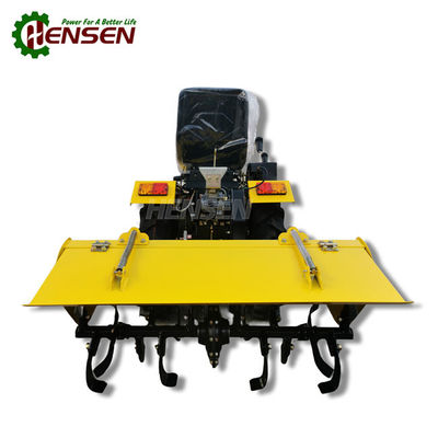 Buy 18hp Full Time 4x4 Gasoline Mini Tractor With Back Rotary Euro V Certified Engine online manufacture