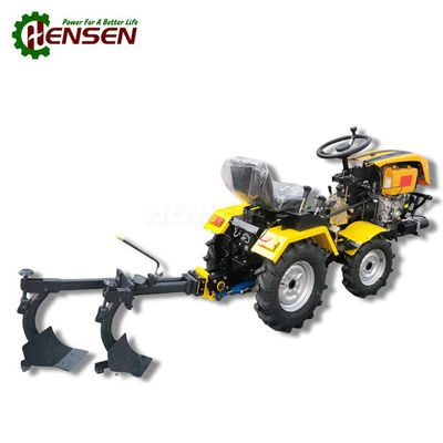 comprar Tractor multifuncional Mini Tractor 4WD con 2 arados enlatados con certificación CE online manufacture