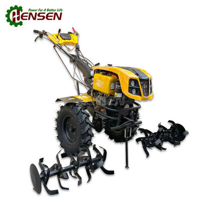 Buy Yellow Agricultural Power Tiller 10 Hp Diesel Cultivator OEM Design online manufacture