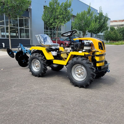 Buy 12HP to 18HP Agricultural Gasoline  Mini Tractor with Disc Plow for Efficient Tillage online manufacture