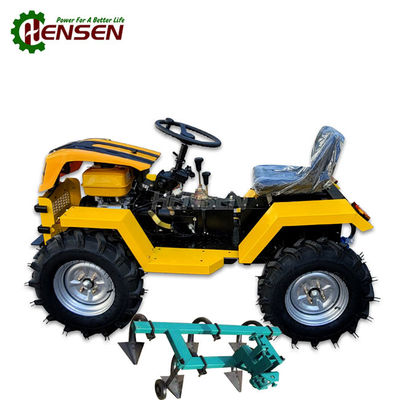 Buy Gasoline Multi Purpose Mini Tractor 4WD 5 Tine Hoe 4x4 Tractor online manufacture