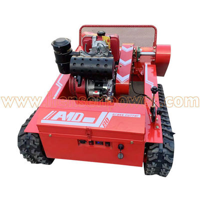Buy 0.8M Width Remote Control Lawn Mower Commercial Remote Controlled Lawn Mower online manufacture