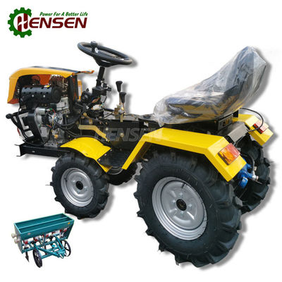Buy 4WD Diesel 4x4 Mini Tractor With Wheat Seeder Small 4x4 Tractor online manufacture