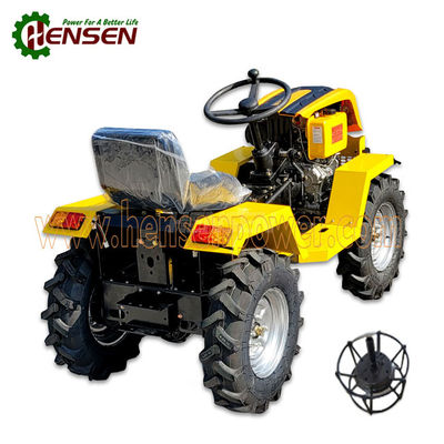 Buy Four Wheeled Small Diesel Lawn Tractor Diesel 188F Tractor Multifunctional online manufacture