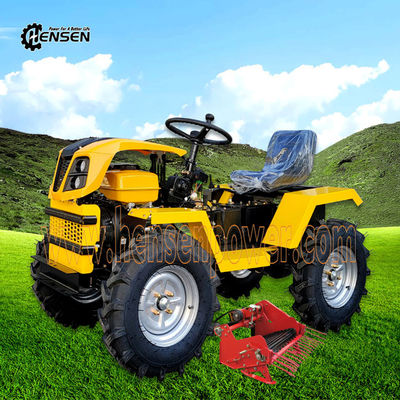 Buy Full-time 4WD tractor  gasoline tractor mini tractor with potato harvester CE 18HP online manufacture