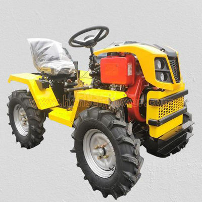 Buy Full Time 4x4 Diesel Mini Tractors Adjustable Seat And Powerful 188F 12hp Engine online manufacture