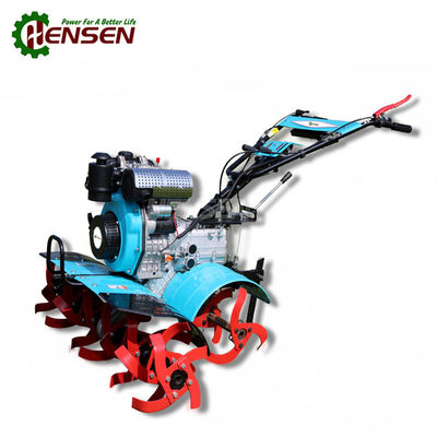 9HP Diesel Cultivator Energy Saving Diesel Power Tiller With 32 Dry Land Blades