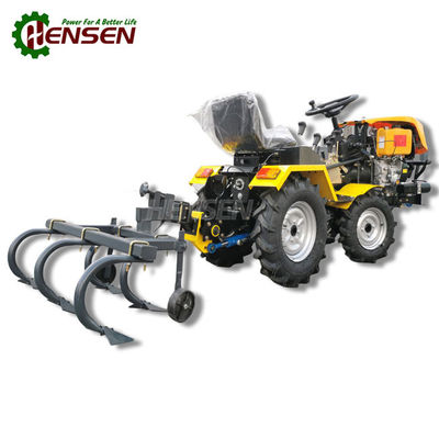 18HP Multi Purpose Mini Tractor 5 Tine Hoe 4WD Tractor CE Certification