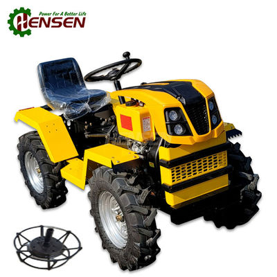 18HP Small Compact Tractors Diesel 4WD Tractor With Bulldozer
