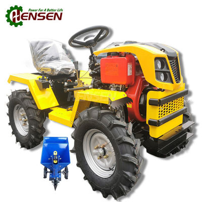 Convertible 4WD Diesel Mini Tractor With Potato Seeder CE Certified