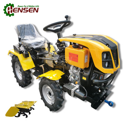 4wd Synchro Diesel Tractor 18 HP 4 Wheel Drive Garden Tractor
