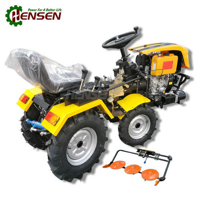 Synchronized Mini 4x4 Tractor OEM Yellow Mini Tractor 4 By 4