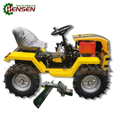 Diesel Multi Purpose Small Tractor 4WD Tractor With Soil Leveler CE Certification