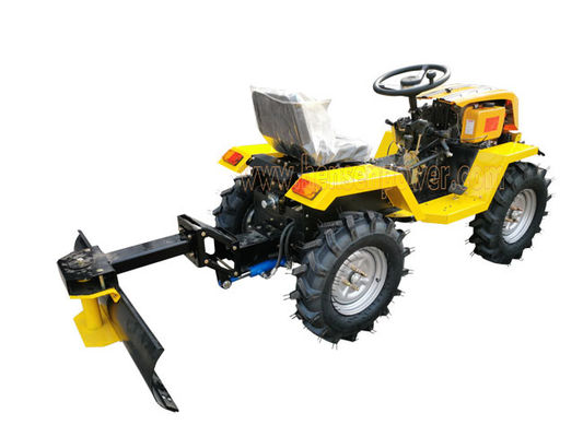 Multi Function Diesel Tractor CE Small Utility Tractors With Soil Leveler