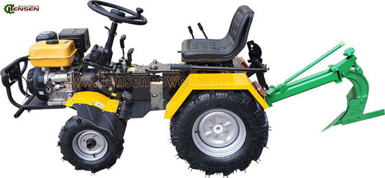 4WD Compact Tractor Reversible Plough Gasoline 18HP Mini Tractor