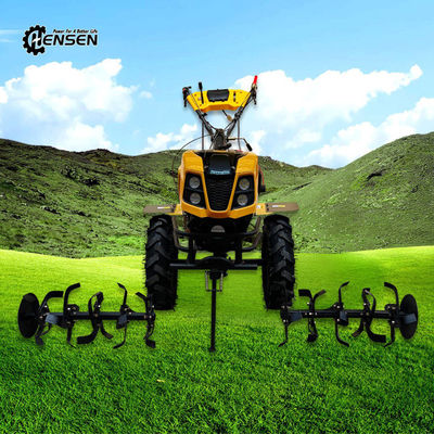 Gear Driven Diesel Mini Tiller 100mm Deep Diesel Tiller Cultivator